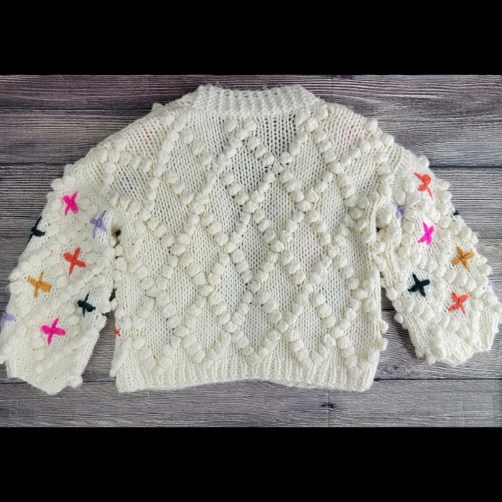 Anthropologie One Size Bubble Cardigan Sweater - Picture 6 of 13